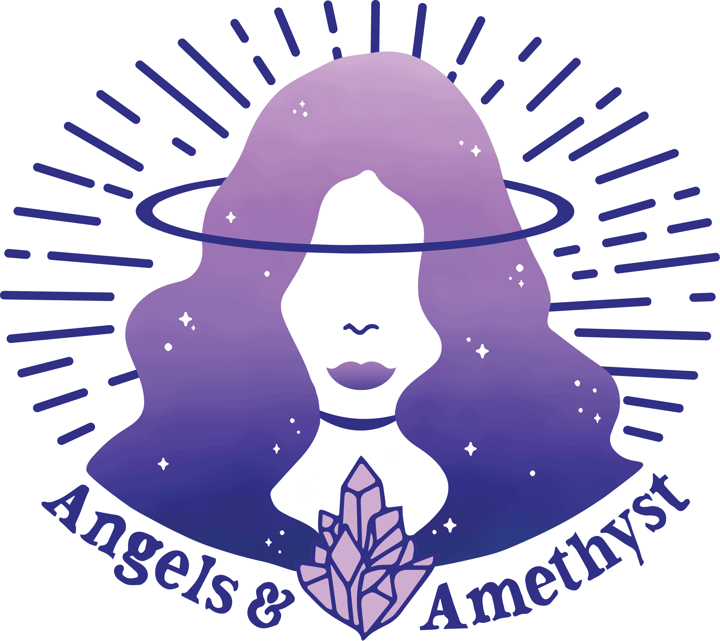 Angels & Amethyst logo